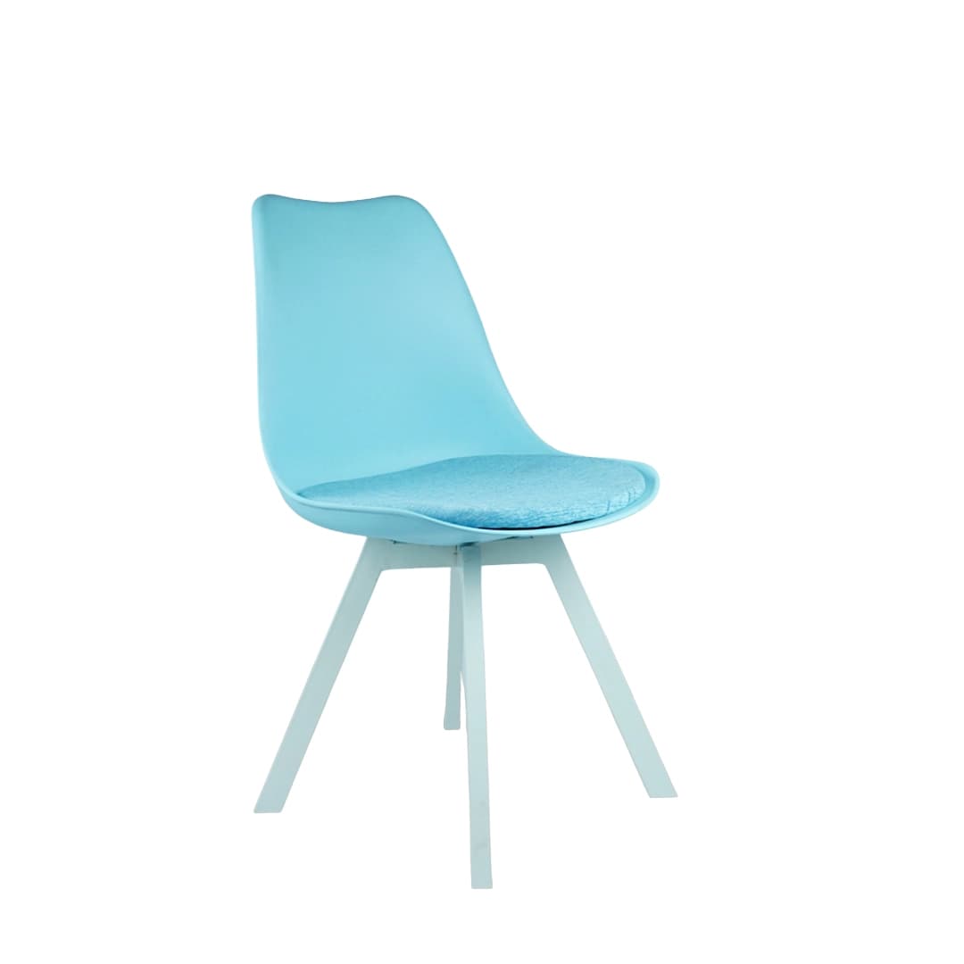 Solfa Heavy Duty Tulip Chair White Stand CH01MW